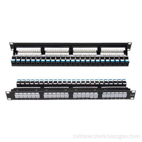 24-port Cat6 UTP Patch Panel